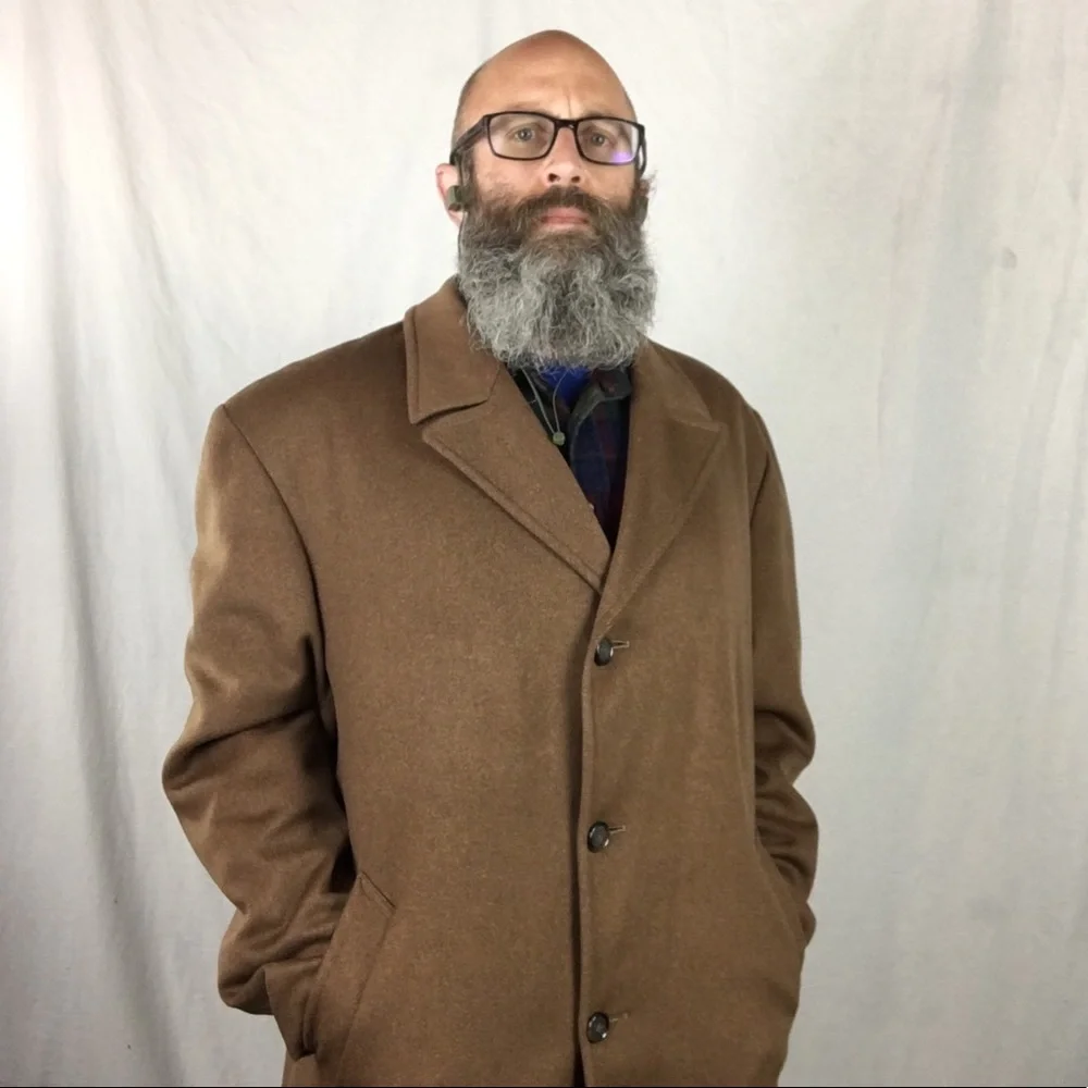 London Fog Vintage Wool Topcoat - Picture 3 of 8